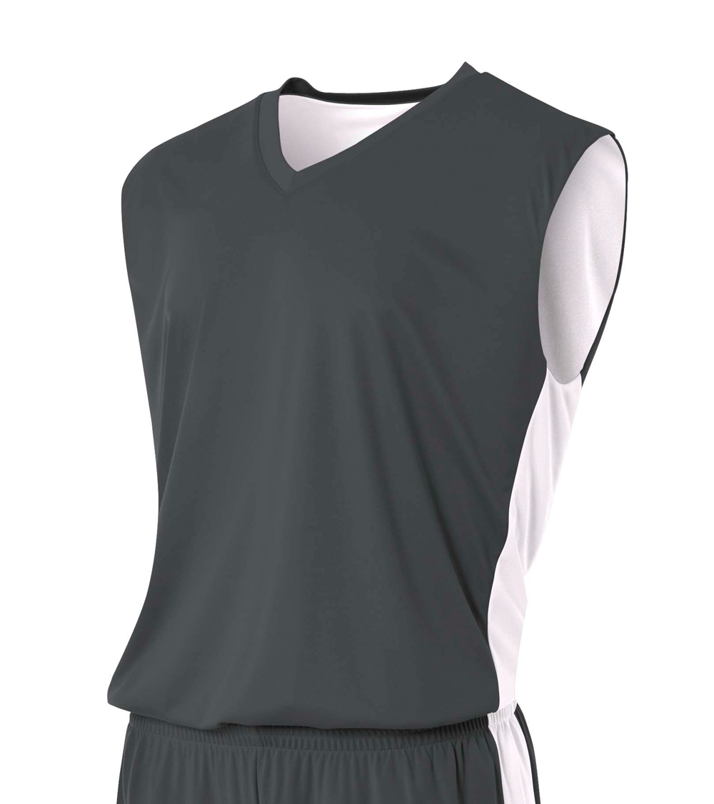 A4 NB2320 Youth Polyester Easy Care Reversible Moisture Management Muscle - Picture 5 of 14