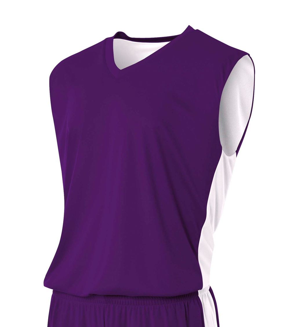 A4 NB2320 Youth Polyester Easy Care Reversible Moisture Management Muscle - Picture 10 of 14