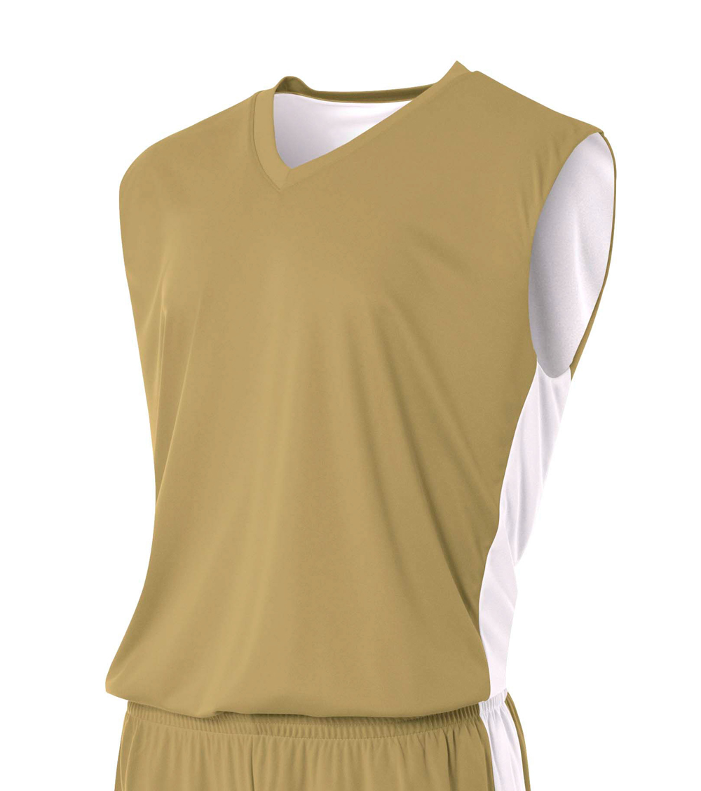 A4 NB2320 Youth Polyester Easy Care Reversible Moisture Management Muscle - Picture 14 of 14