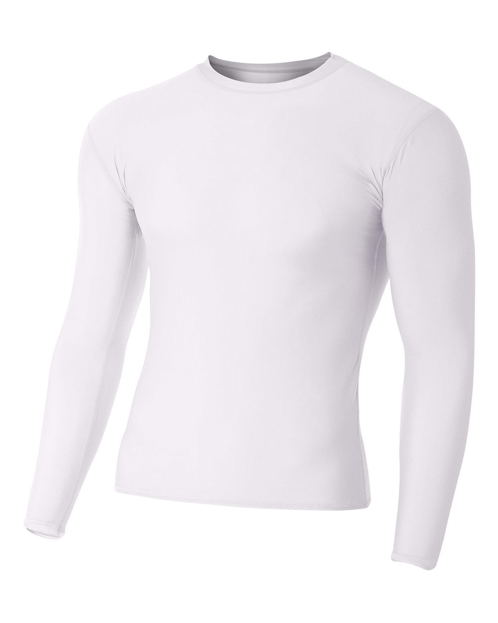 A4 NB3133 Youth Polyeste Spandex Long Sleeves Comfort Compression Crew - Picture 10 of 10