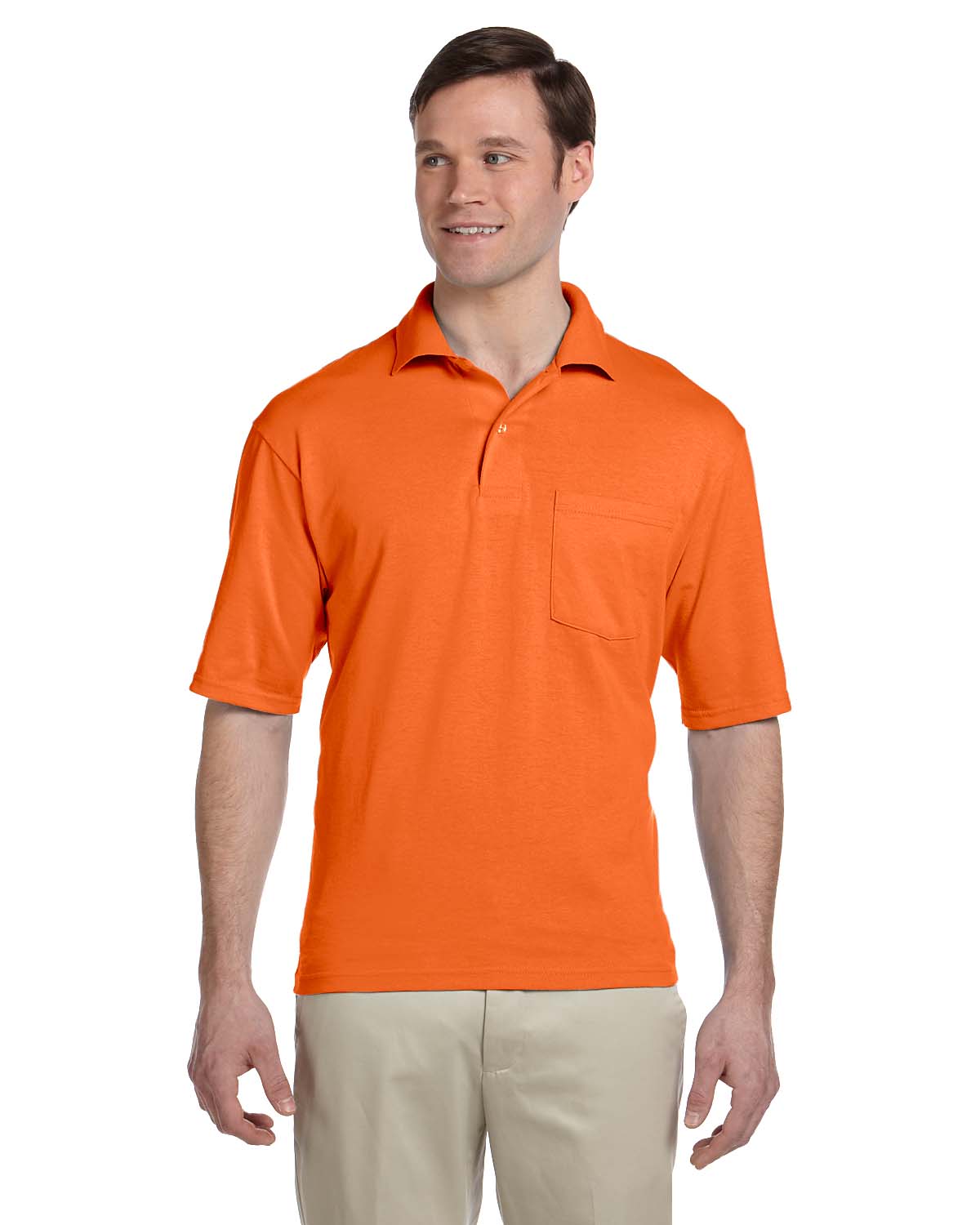 Jerzees 436P Adult SpotShield Pocket Jersey Polo Shirt