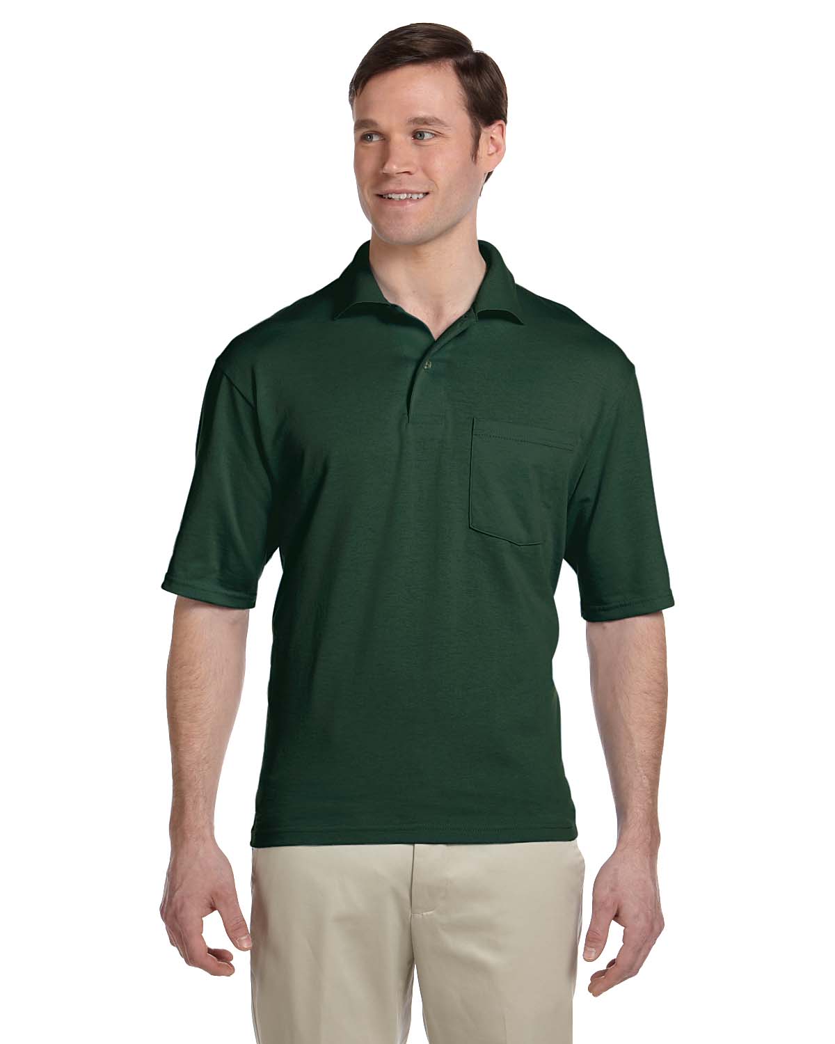 Jerzees 436P Adult SpotShield Pocket Jersey Polo Shirt