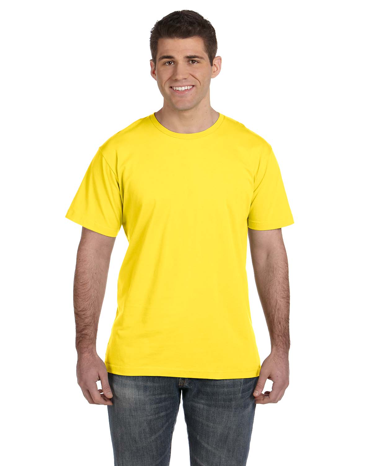 LAT Apparel 6901 Men's Fine Jersey Tee Top Stylish T-Shirt - Picture 26 of 26