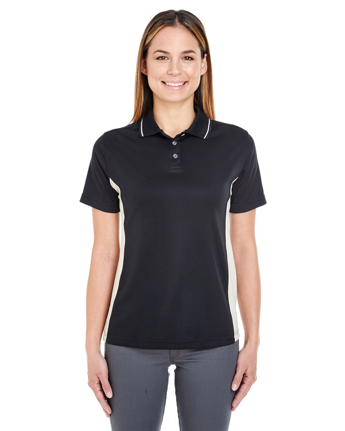 UltraClub 8406L Ladies 100% Polyester Mesh Cool & Dry Sport