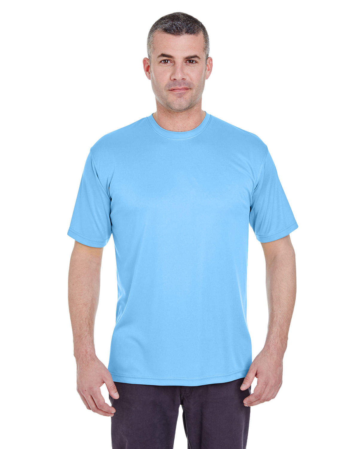 UltraClub 8620 Men's 100% Polyester Cool & Dry Basic Tee Performance Top T-Shirt