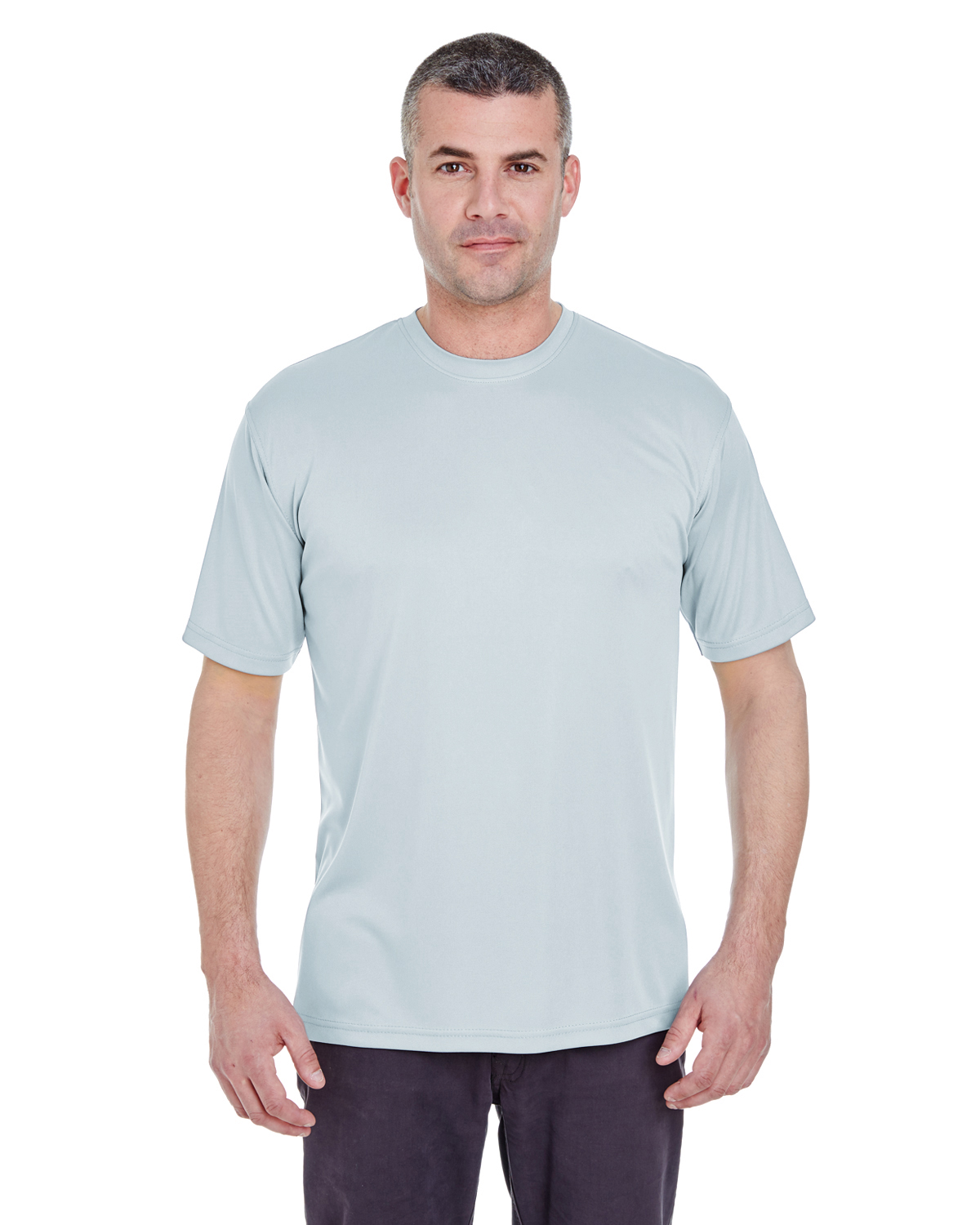 UltraClub 8620 Men's 100% Polyester Cool & Dry Basic Tee Performance Top T-Shirt