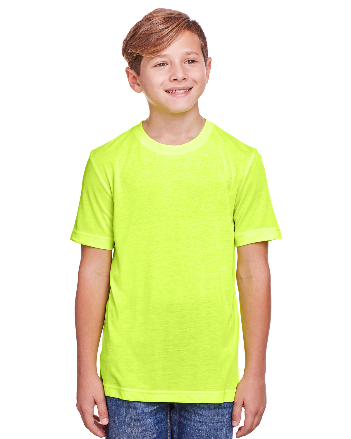CORE365 CE111Y Youth Fusion Chromasoft Performance T Shirt - Picture 15 of 17