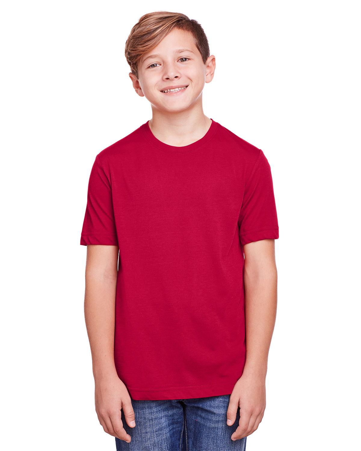 CORE365 CE111Y Youth Fusion Chromasoft Performance T Shirt - Picture 11 of 17