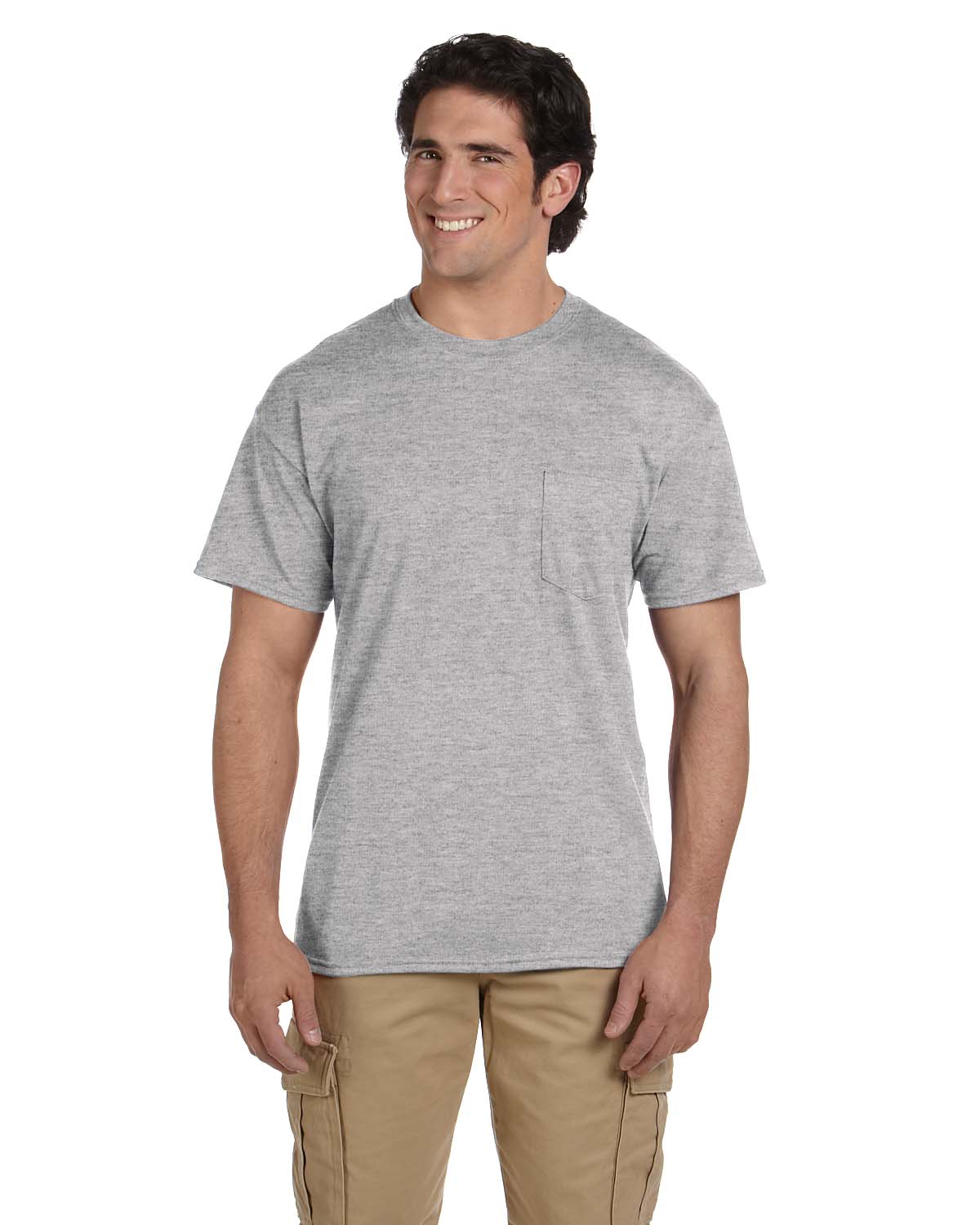 Gildan 8300 Adult DryBlend Pocket Tee Short Sleeve Top Stylish T-Shirt - Picture 11 of 12