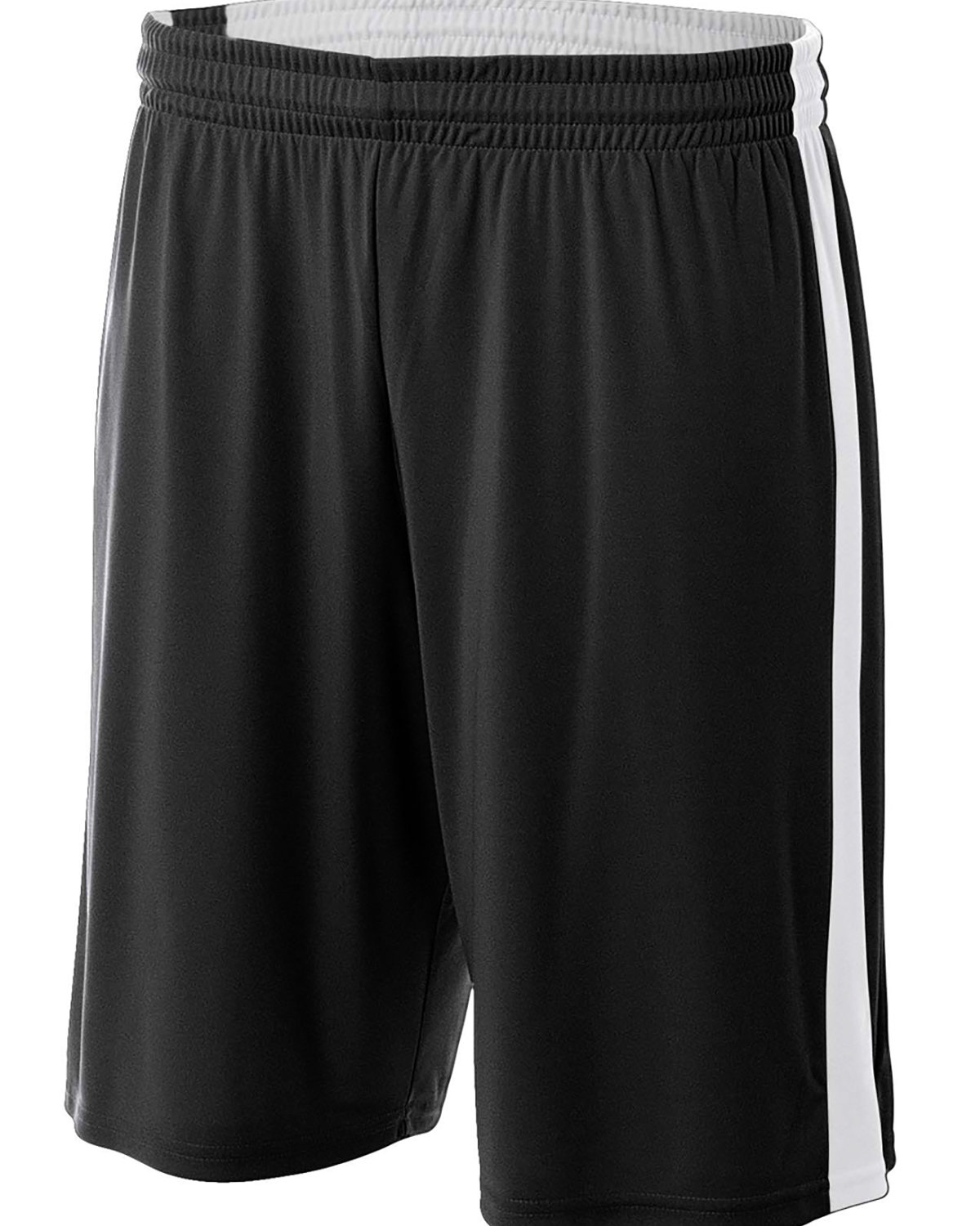 A4 N5284 Mens Polyester Interlock Reversible Moisture Management 10" Shorts - Picture 2 of 14