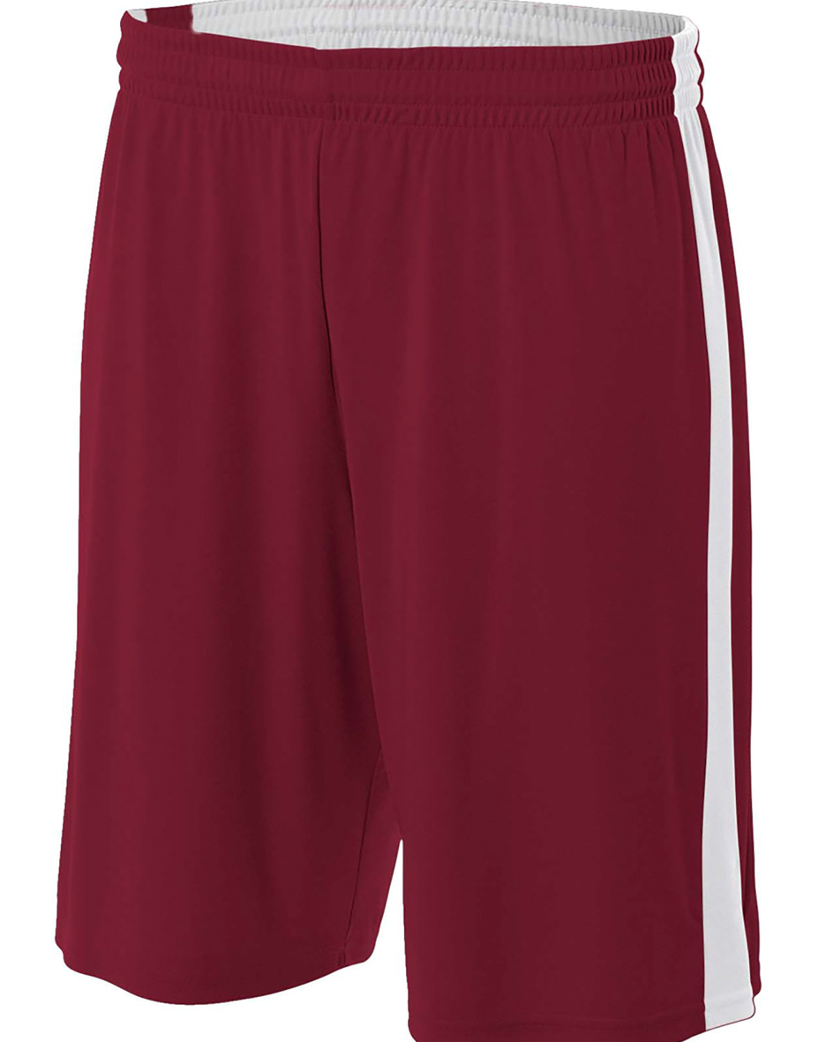 A4 N5284 Mens Polyester Interlock Reversible Moisture Management 10" Shorts - Picture 3 of 14