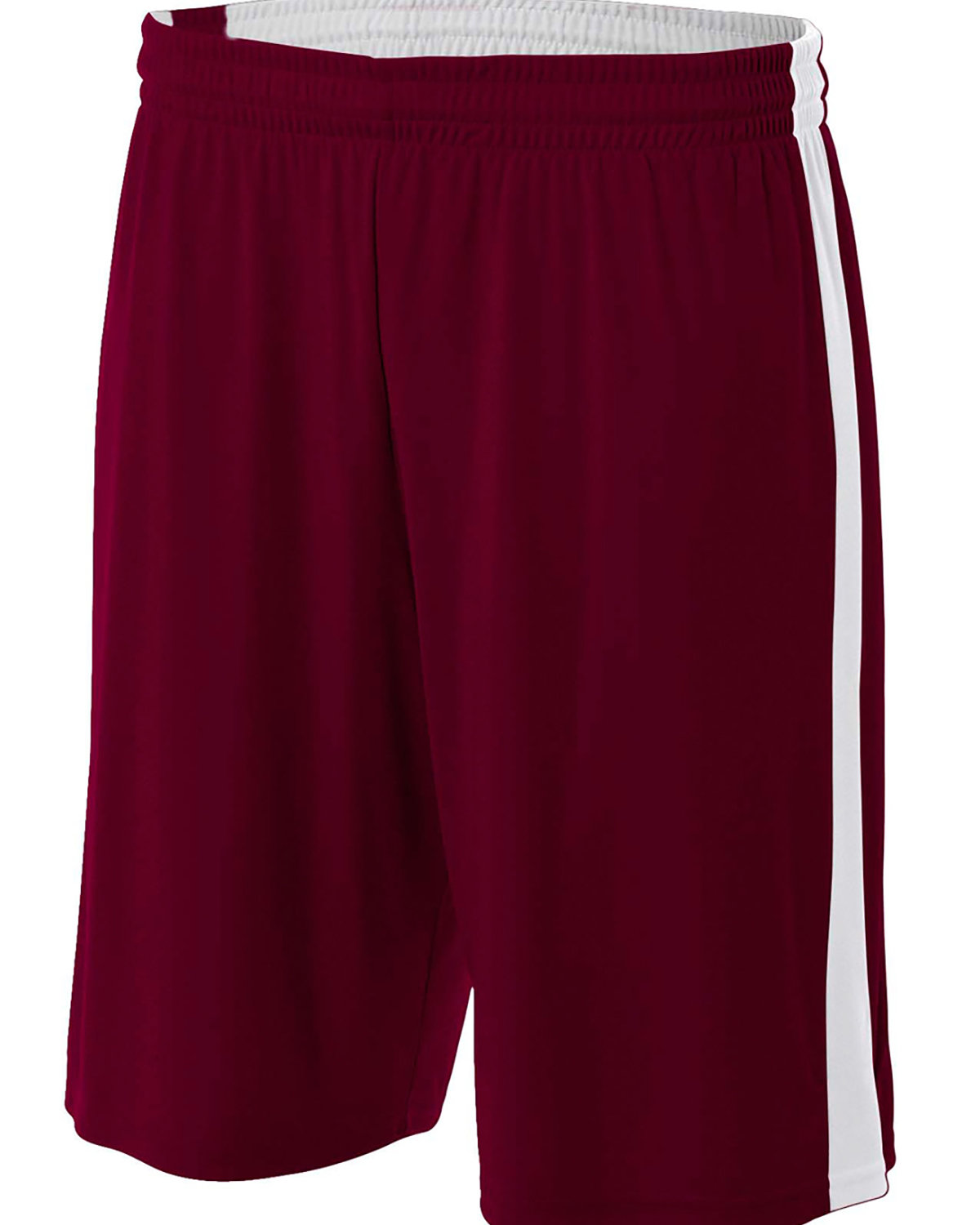 A4 N5284 Mens Polyester Interlock Reversible Moisture Management 10" Shorts - Picture 7 of 14