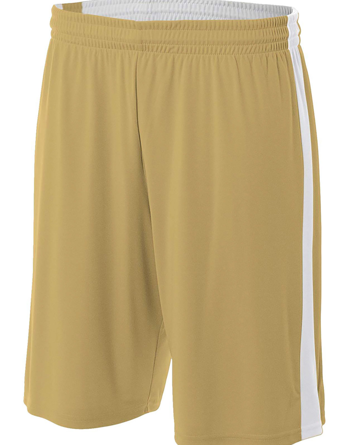A4 N5284 Mens Polyester Interlock Reversible Moisture Management 10" Shorts - Picture 14 of 14