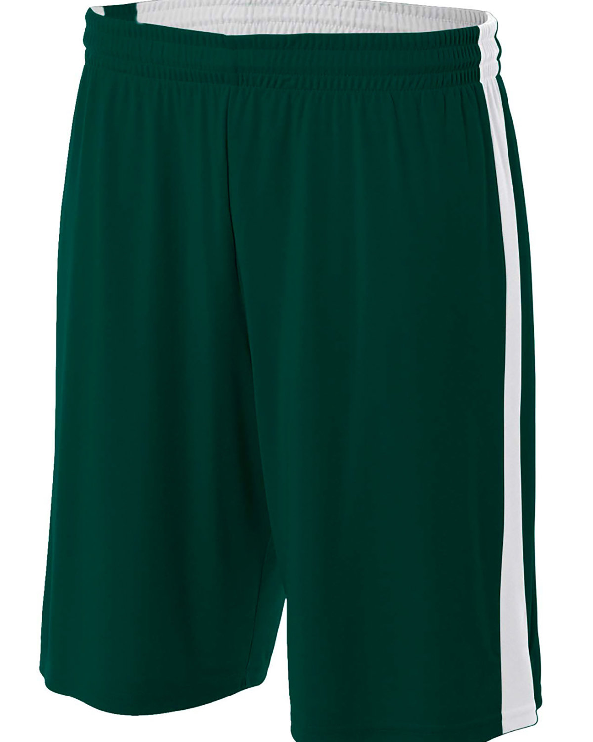 A4 N5284 Mens Polyester Interlock Reversible Moisture Management 10" Shorts - Picture 4 of 14