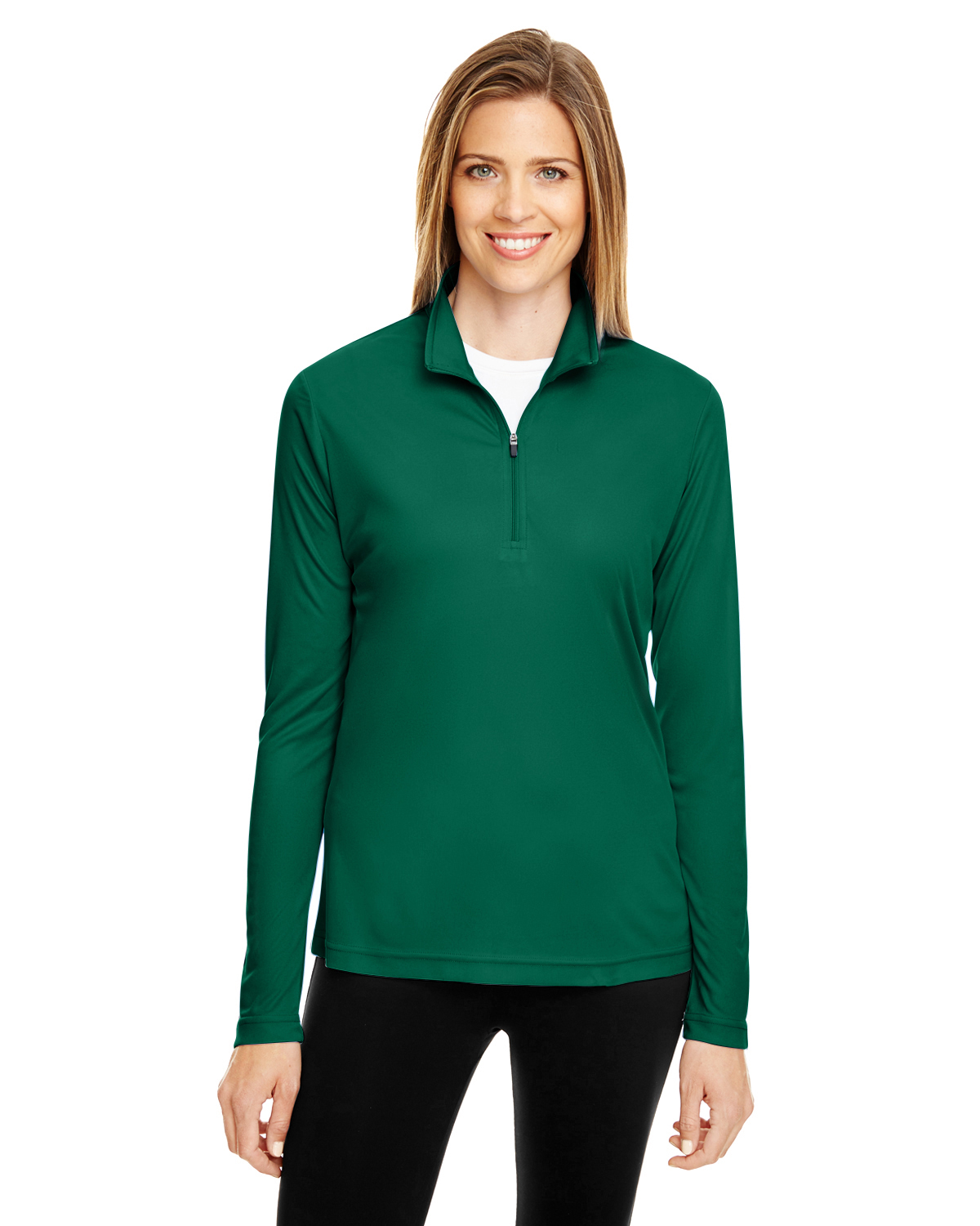 Team 365 TT31W Ladies Zone Performance Quarter-Zip - Picture 5 of 13