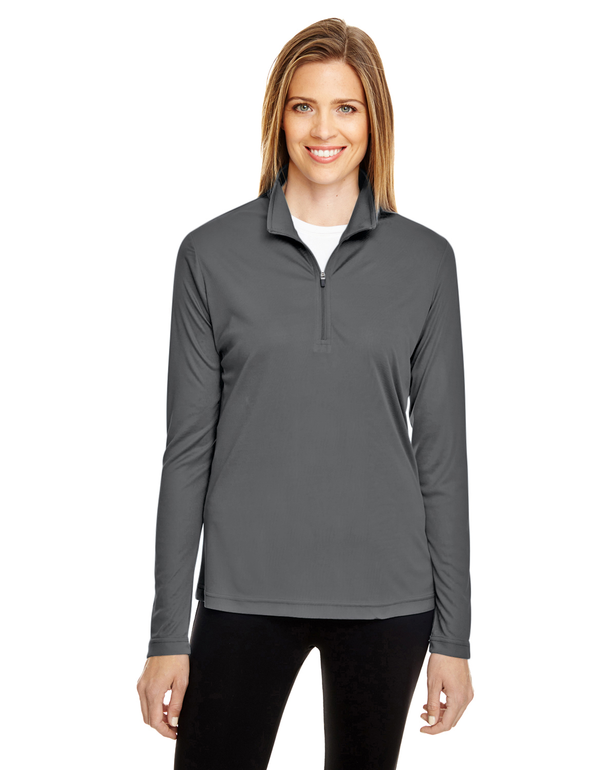 Team 365 TT31W Ladies Zone Performance Quarter-Zip - Picture 6 of 13