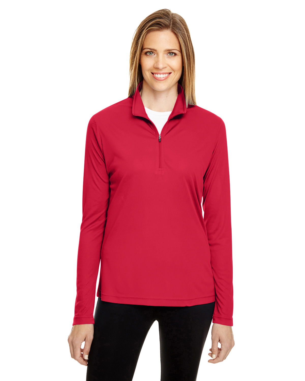 Team 365 TT31W Ladies Zone Performance Quarter-Zip - Picture 11 of 13