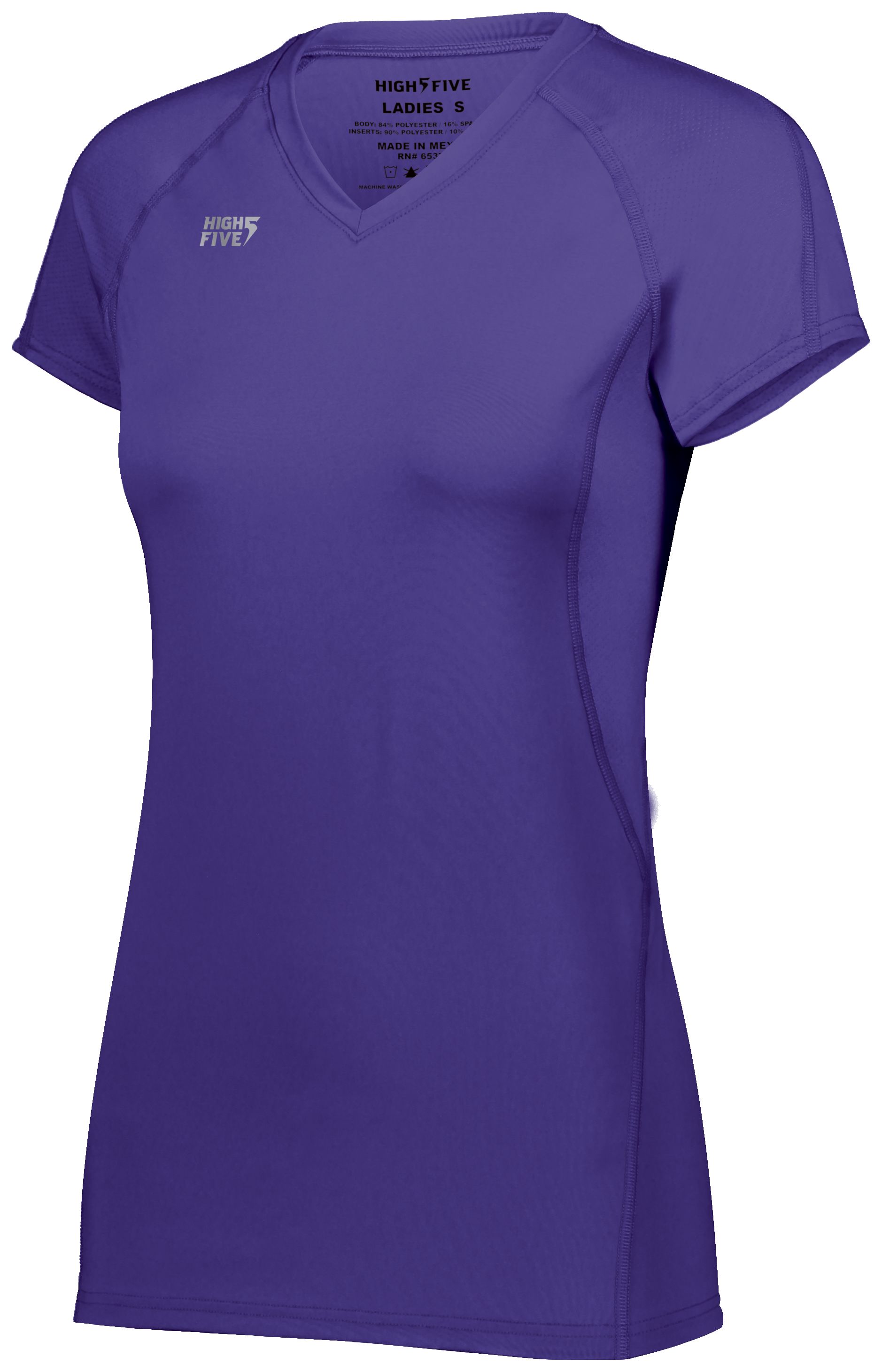 High Five 342223 Girls Truhit Short Sleeve Jersey Top T-Shirt - Picture 9 of 12