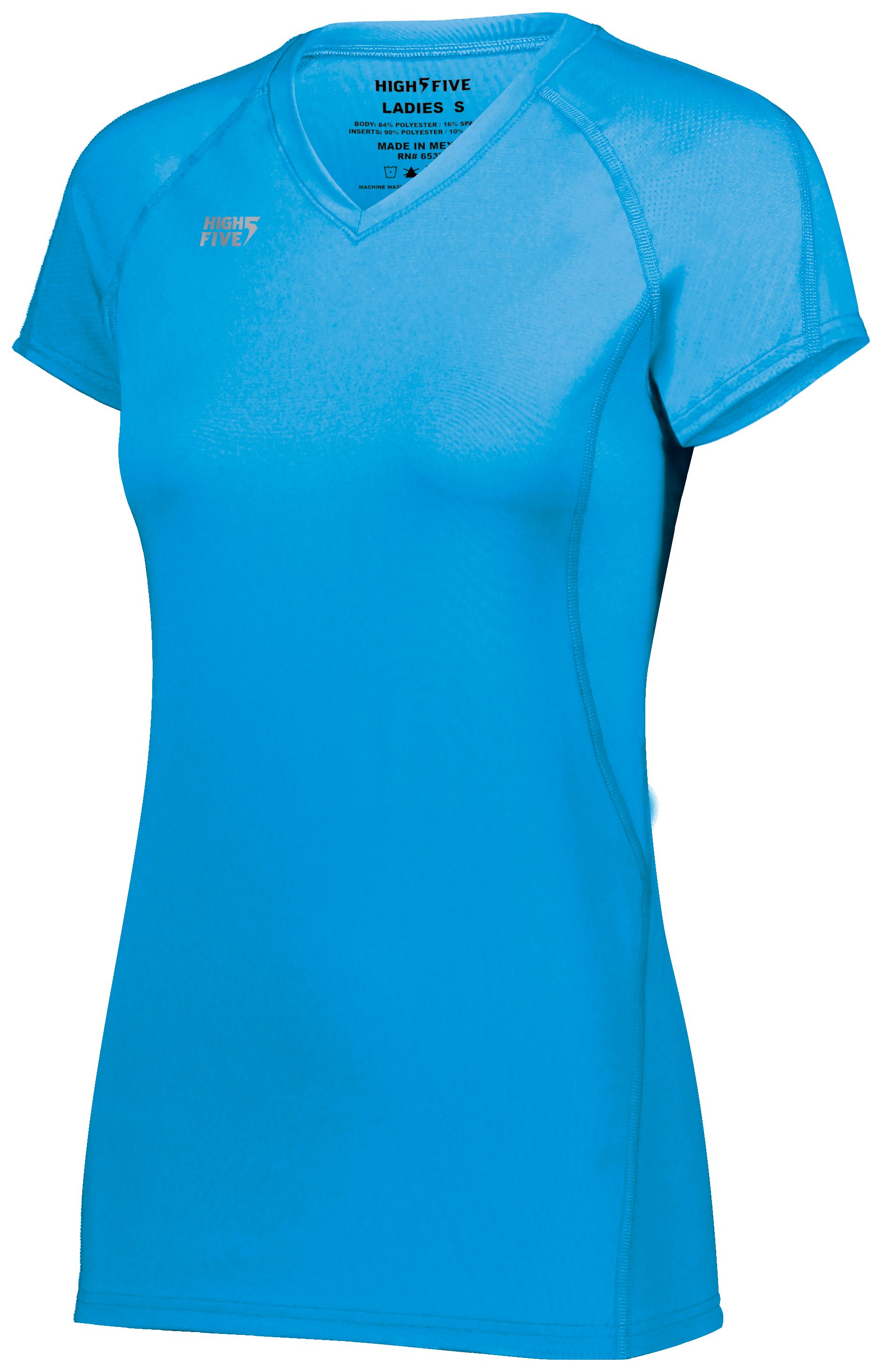 High Five 342223 Girls Truhit Short Sleeve Jersey Top T-Shirt - Picture 7 of 12