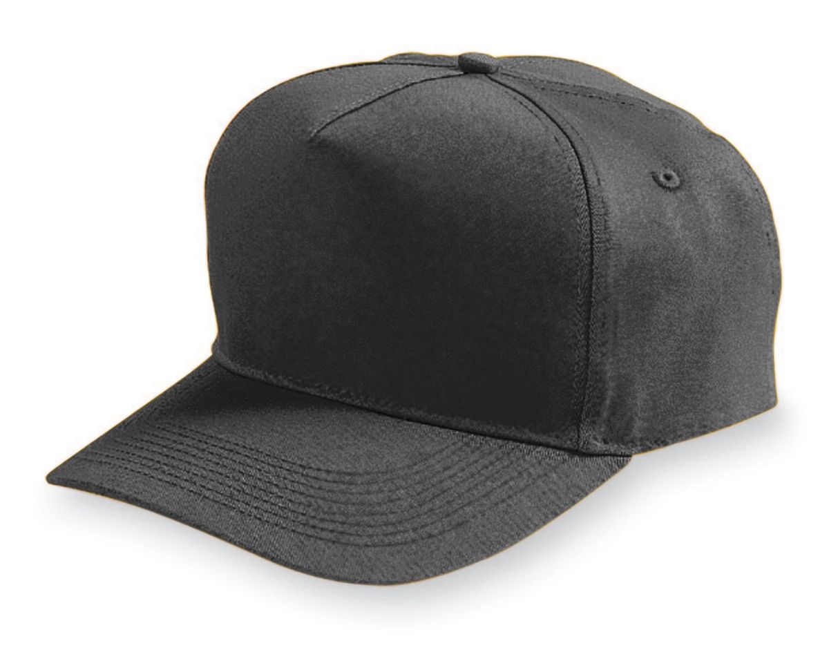 Augusta Sportswear 6207 Youth Five-Panel Cotton Twill Cap - Picture 2 of 12