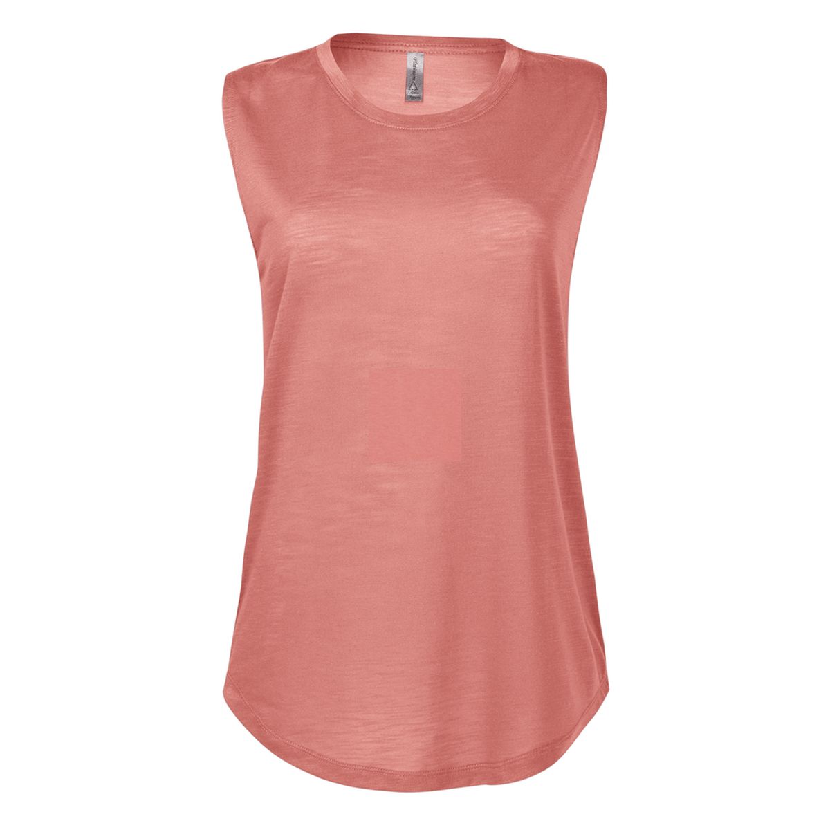 Platinum Ladies Slub Sleeveless Crew Neck Tee P515S