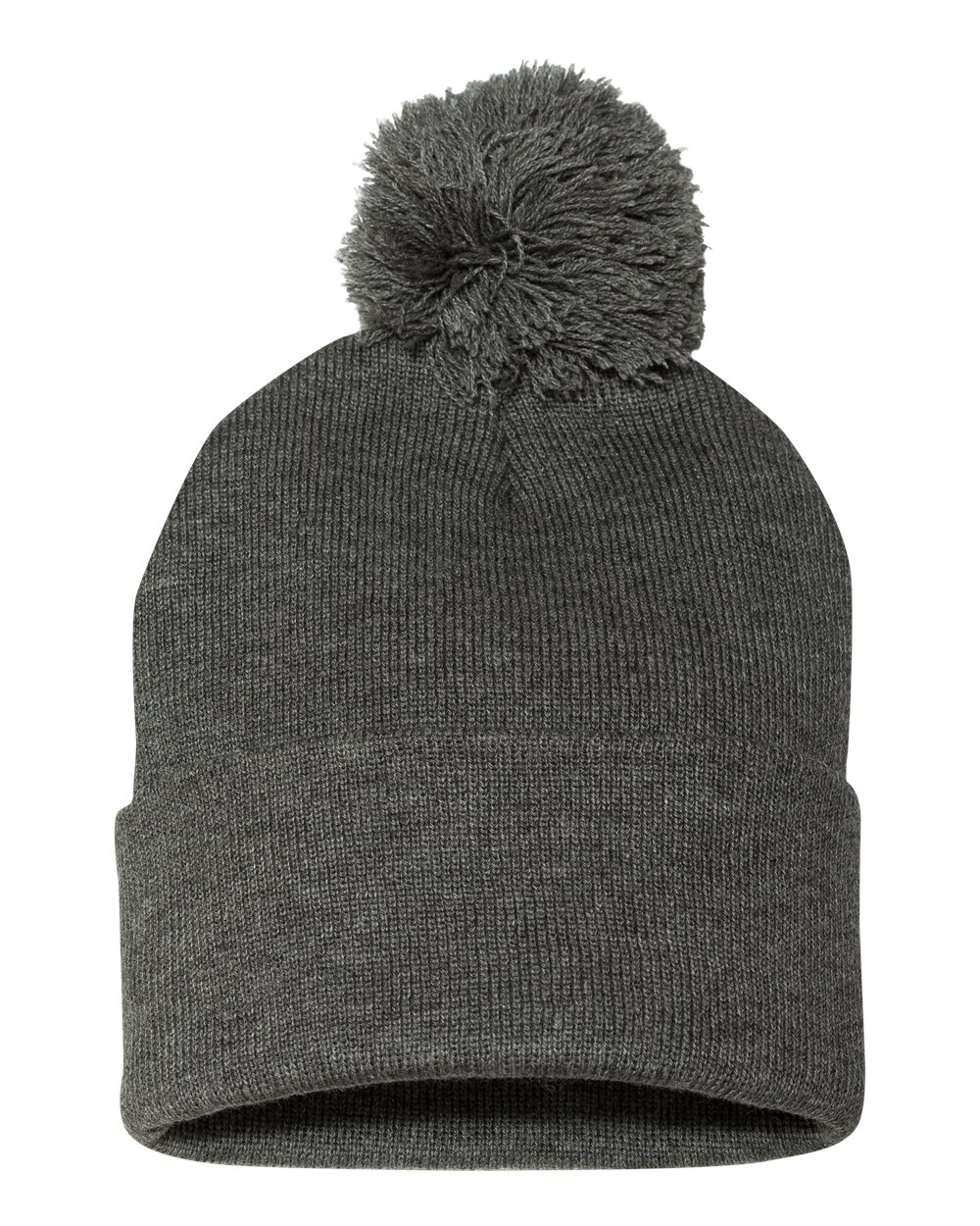 Sportsman SP15 Unisex Pom Pom 12 Knit Beanie