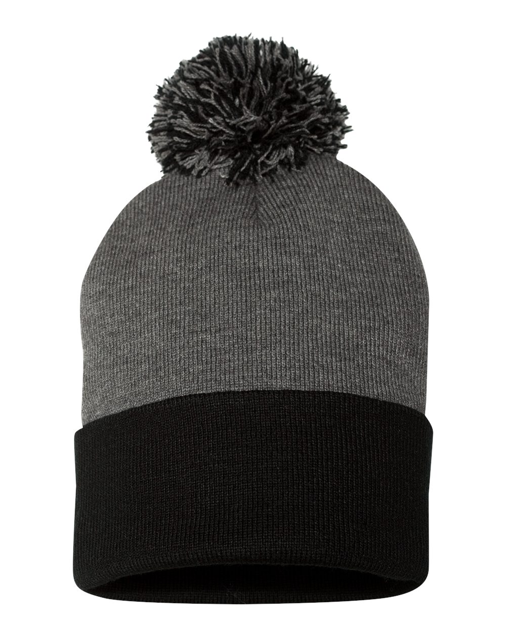 Sportsman SP15 Unisex Pom Pom 12 Knit Beanie