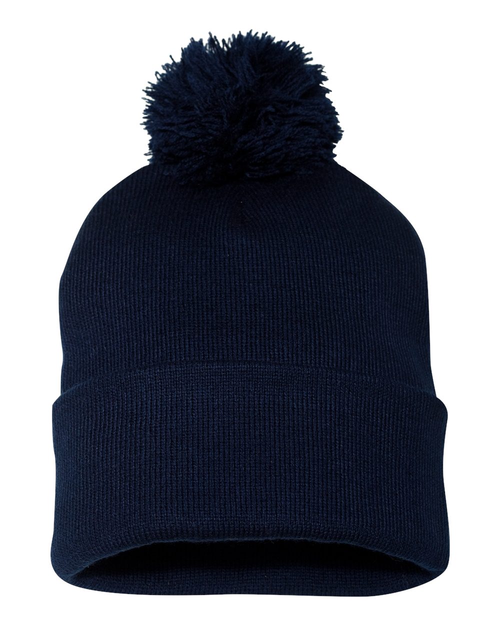 Sportsman SP15 Unisex Pom Pom 12 Knit Beanie