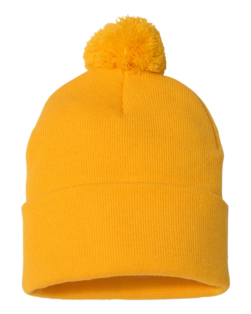 Sportsman SP15 Unisex Pom Pom 12 Knit Beanie