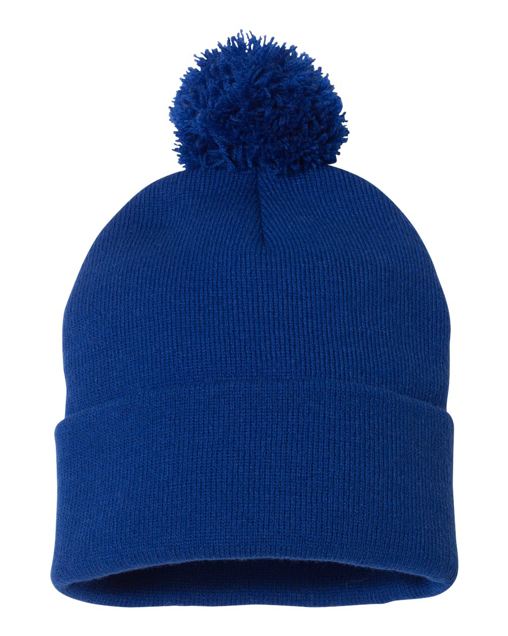 Sportsman SP15 Unisex Pom Pom 12 Knit Beanie