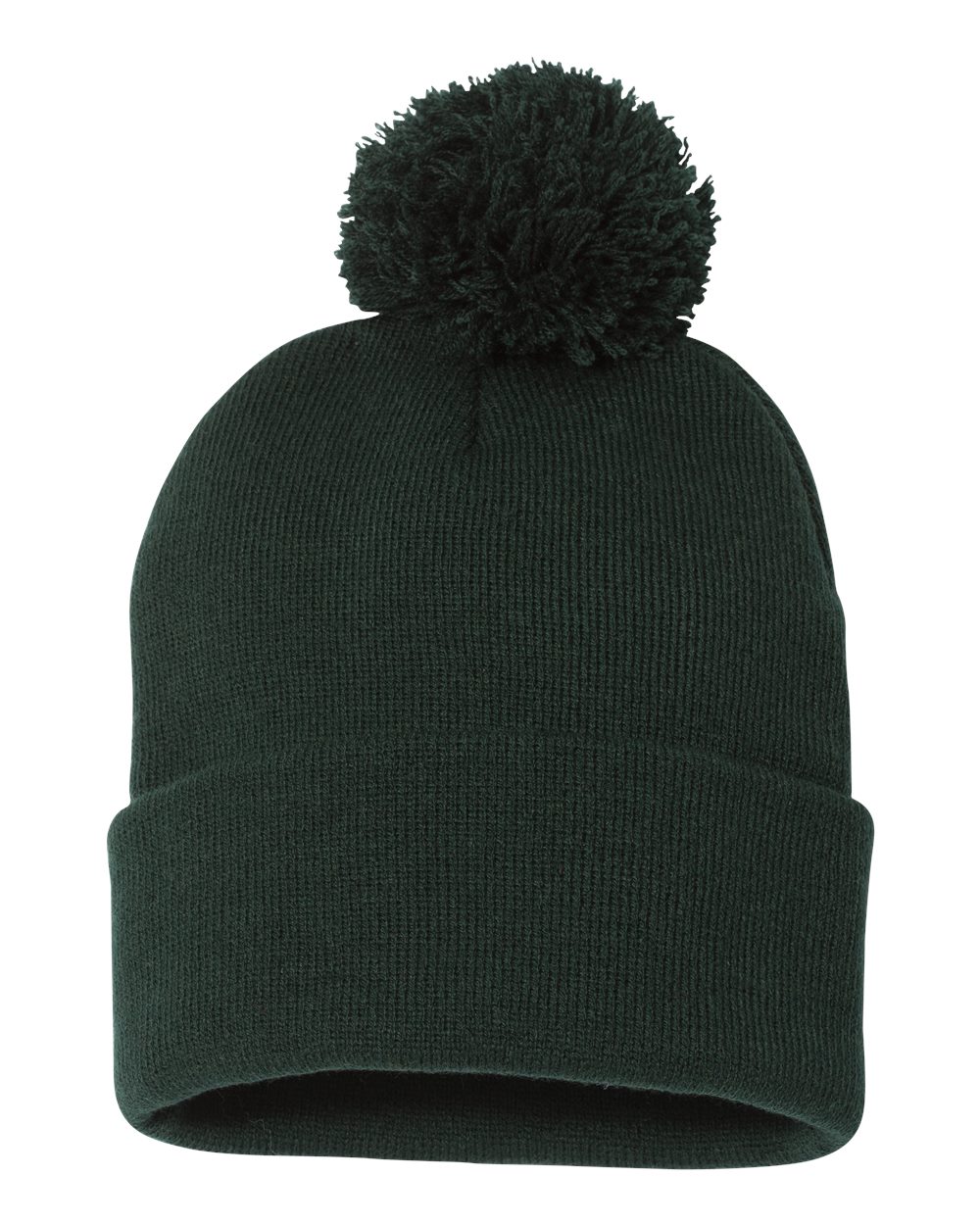 Sportsman SP15 Unisex Pom Pom 12 Knit Beanie