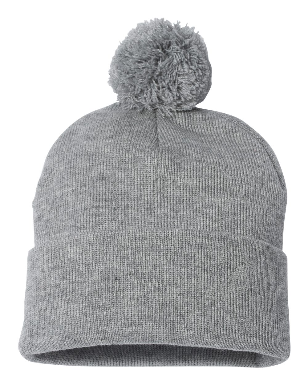 Sportsman SP15 Unisex Pom Pom 12 Knit Beanie