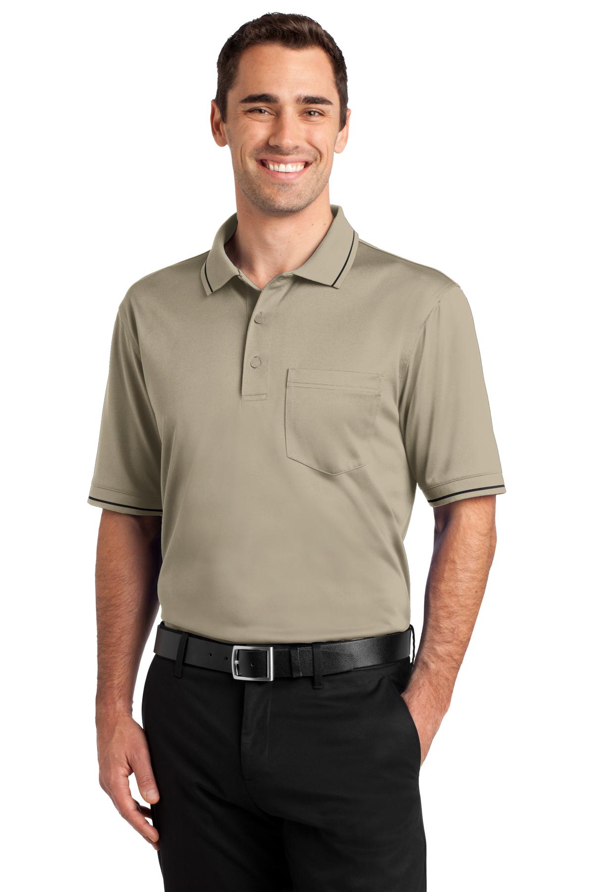 CS415 CornerStone Select Snag Proof Tipped Pocket Polo