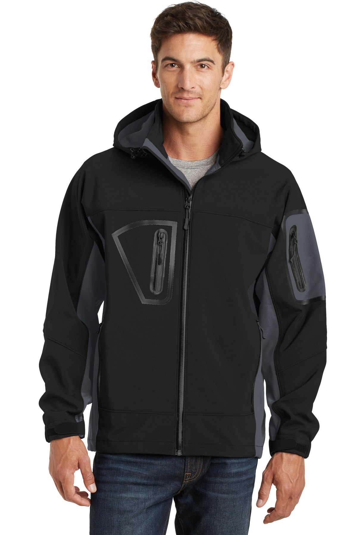 Port Authority J798 Men's Waterproof Soft Shell Jacket - Picture 2 of 2