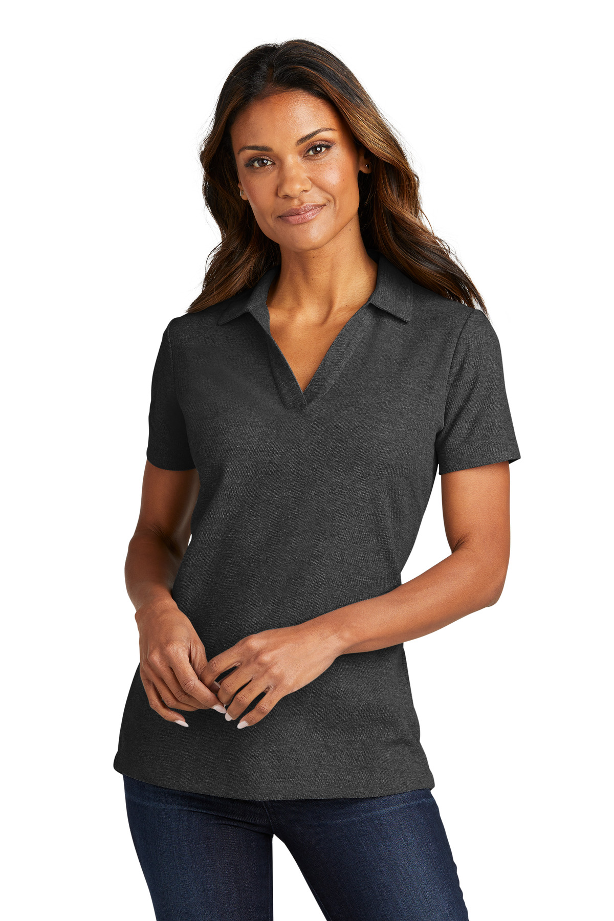 Port authority shop ladies polo