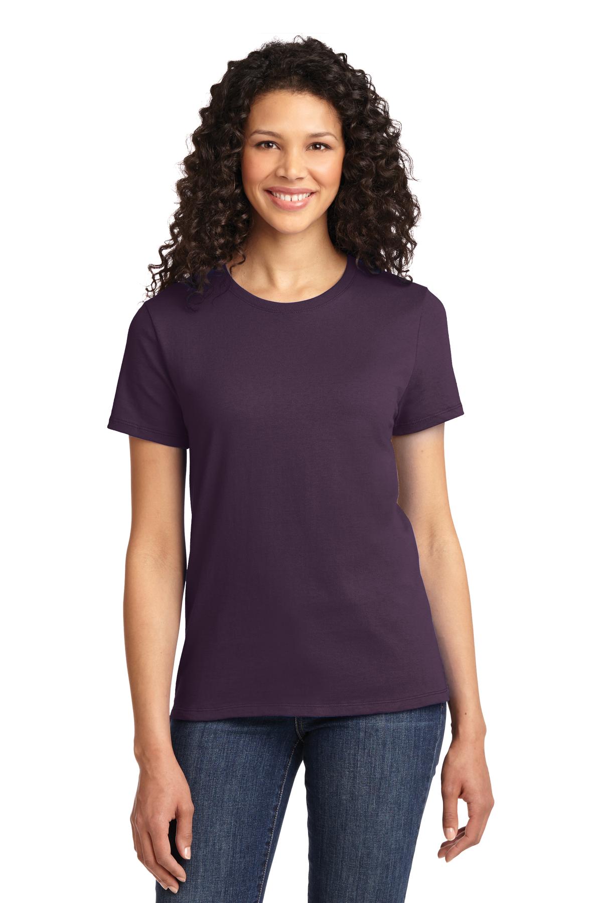 3 Pack Of Port & Company LPC61 Women's Cotton/Poly Essential Stylish T-Shirt - Picture 10 of 28