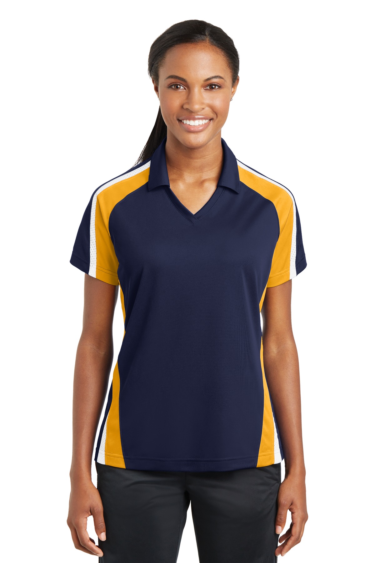 Sport-Tek Ladies Micropique Sport-Wick Polo