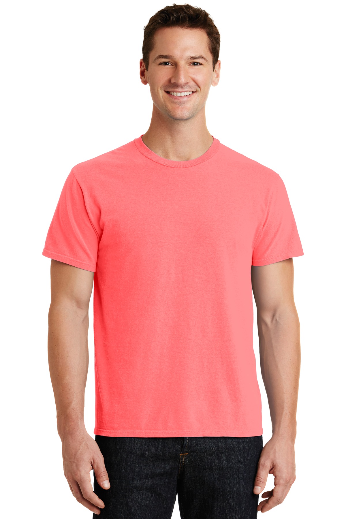 SanMar Wholesale Men's Plain T-Shirt