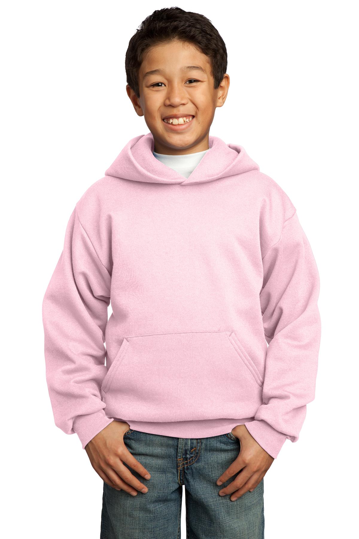 3 Pack Of Port & Company PC90YH Youth Pullover Hooded Comfort Blend Sweatshirt - Picture 25 of 34