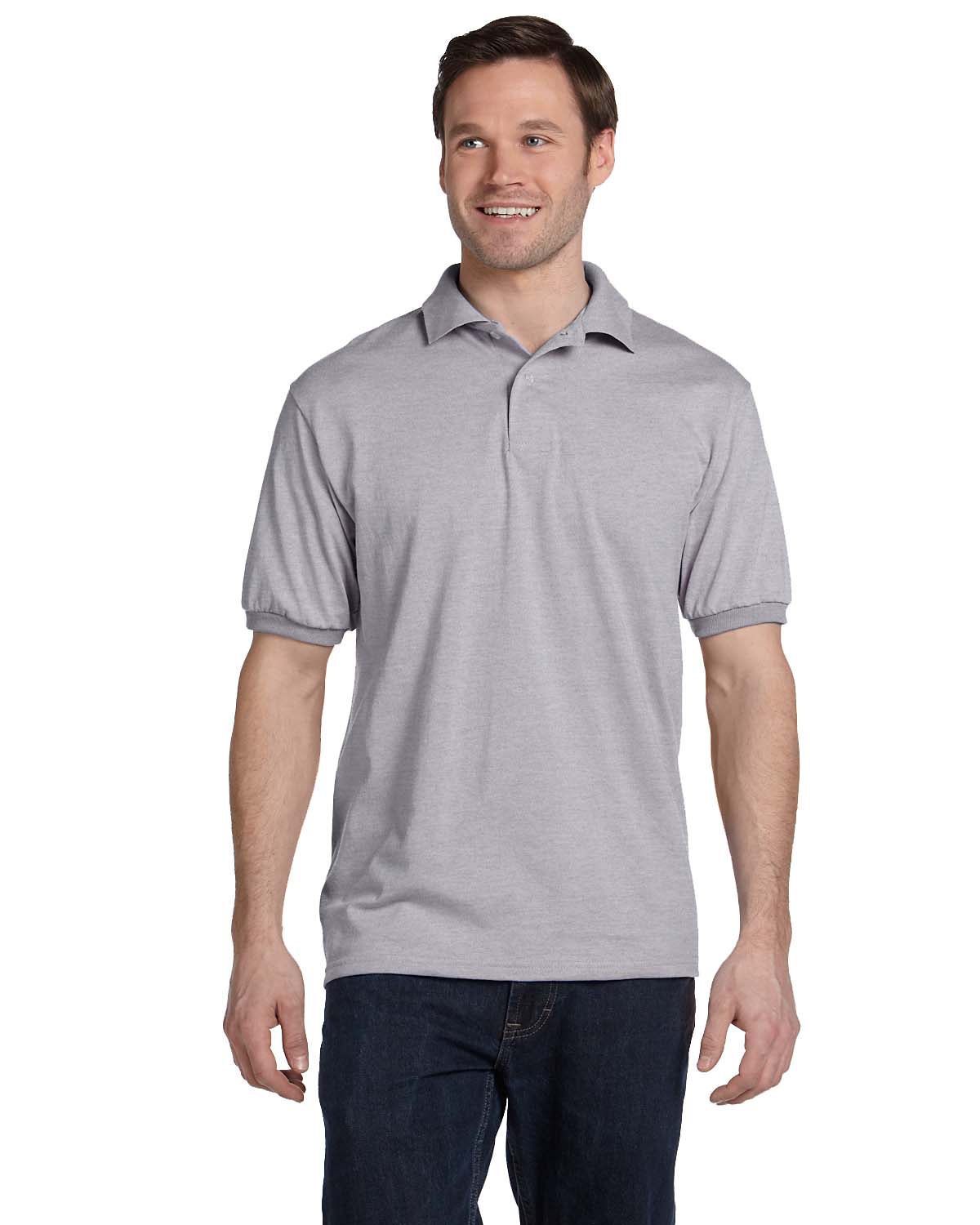 hanes comfortblend polo