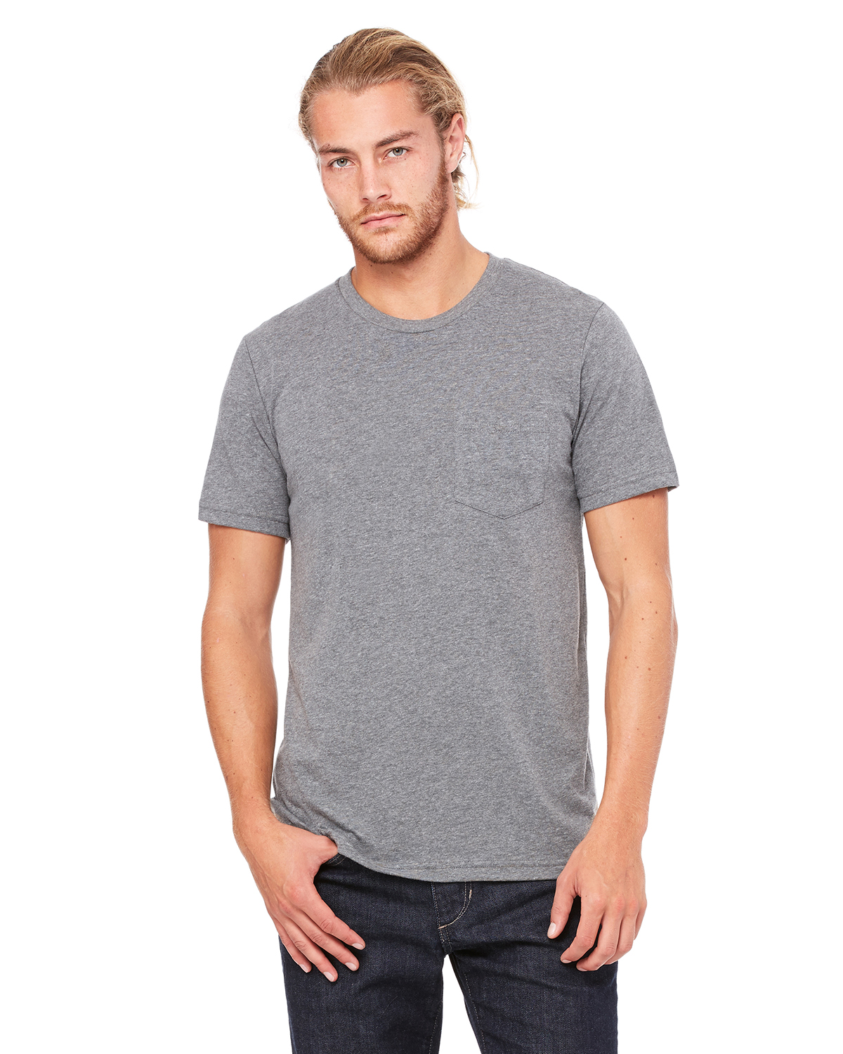 bella canvas pocket tee