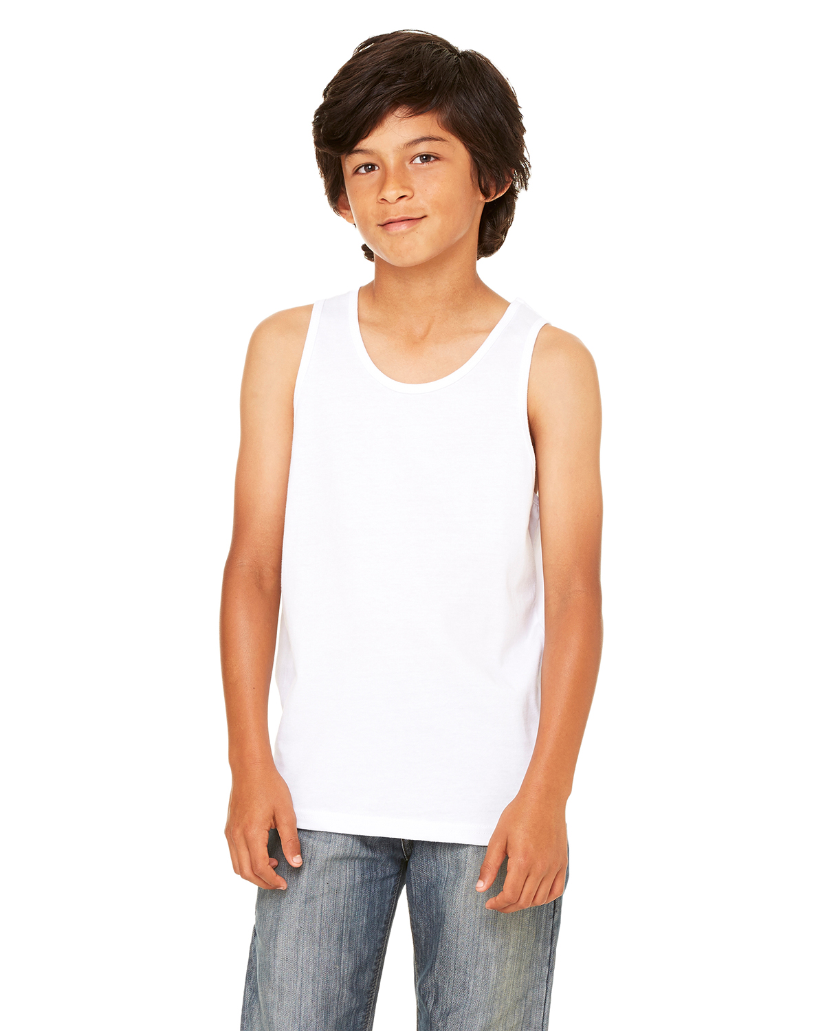Bella + Canvas 3480Y Youth Jersey Tank Top - Picture 9 of 9