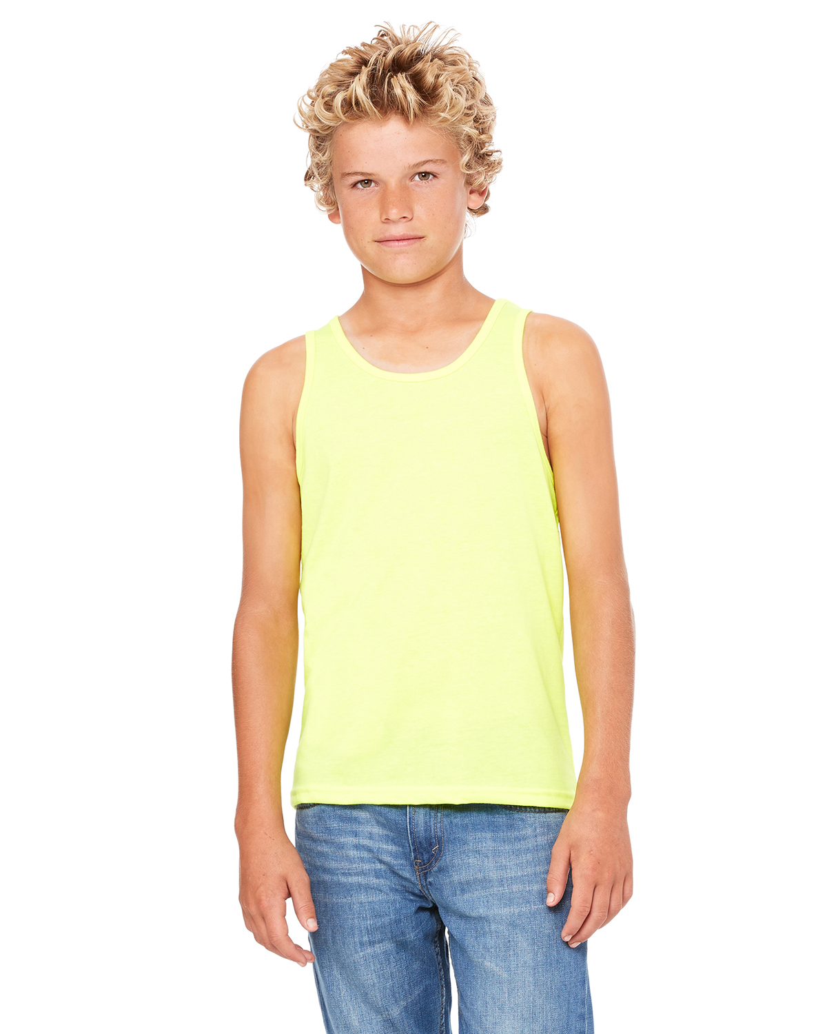 Bella + Canvas 3480Y Youth Jersey Tank Top - Picture 8 of 9