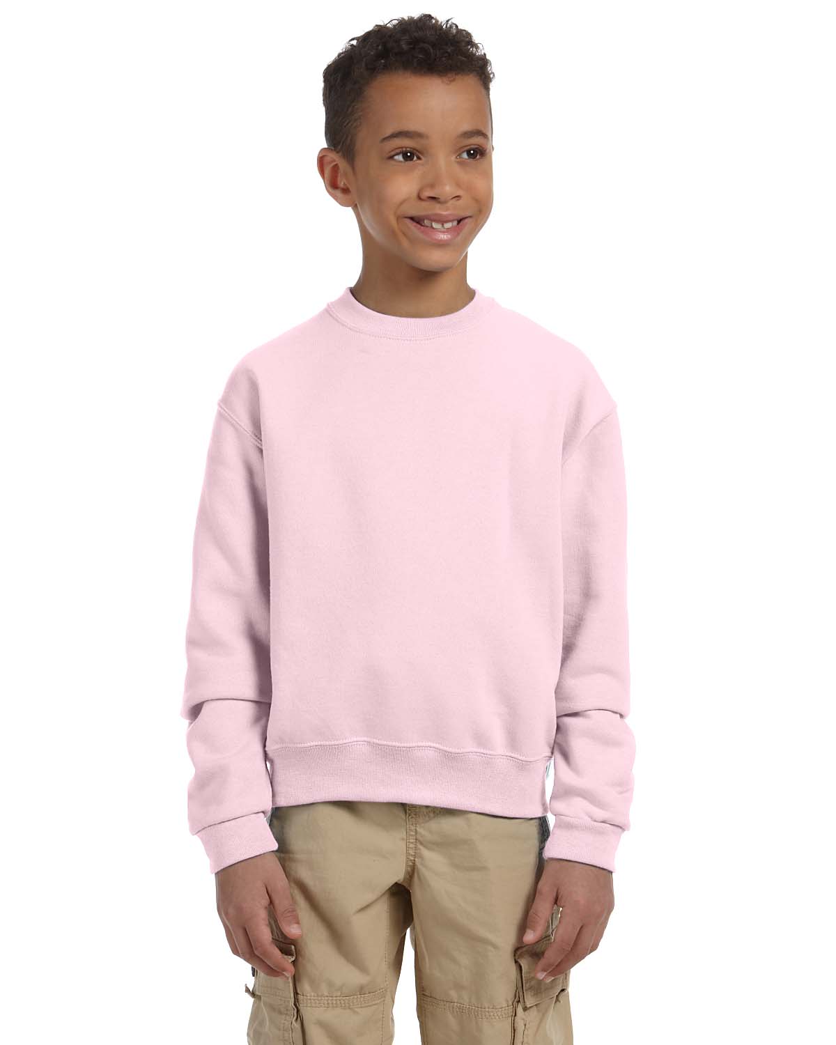 Jerzees 562B Youth NuBlend Crewneck Sweatshirt - Picture 8 of 24