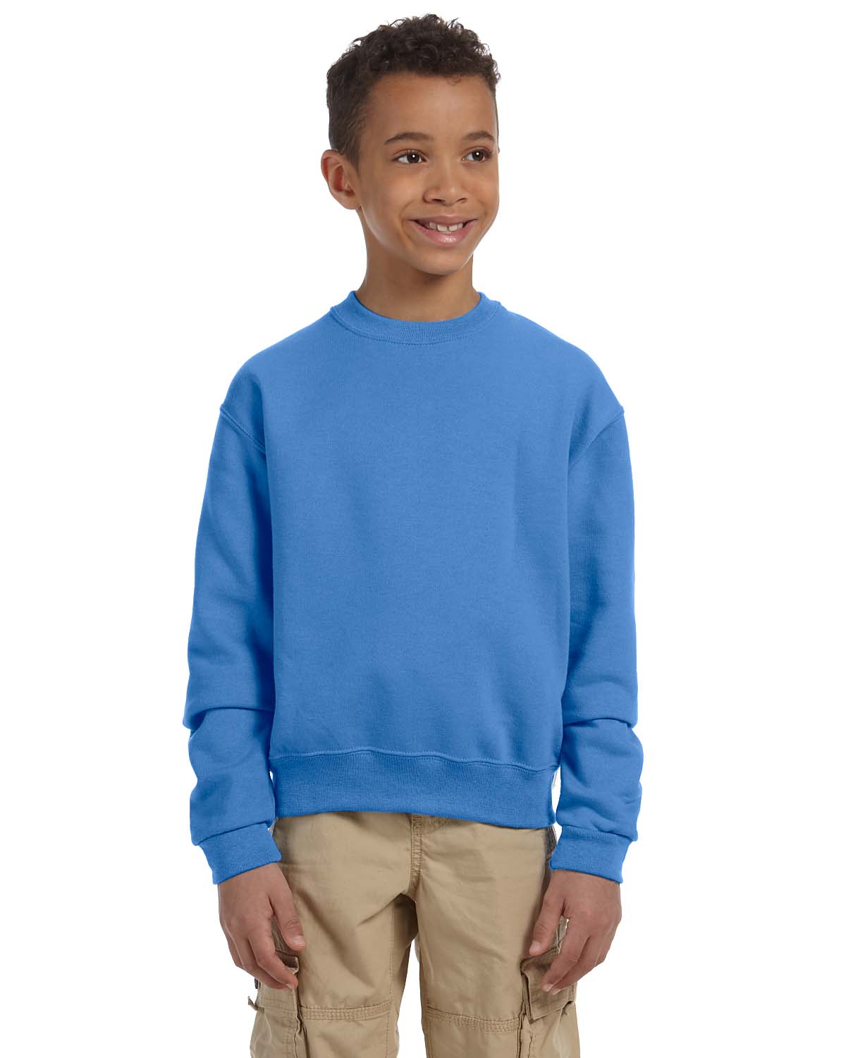 Jerzees 562B Youth NuBlend Crewneck Sweatshirt - Picture 9 of 24