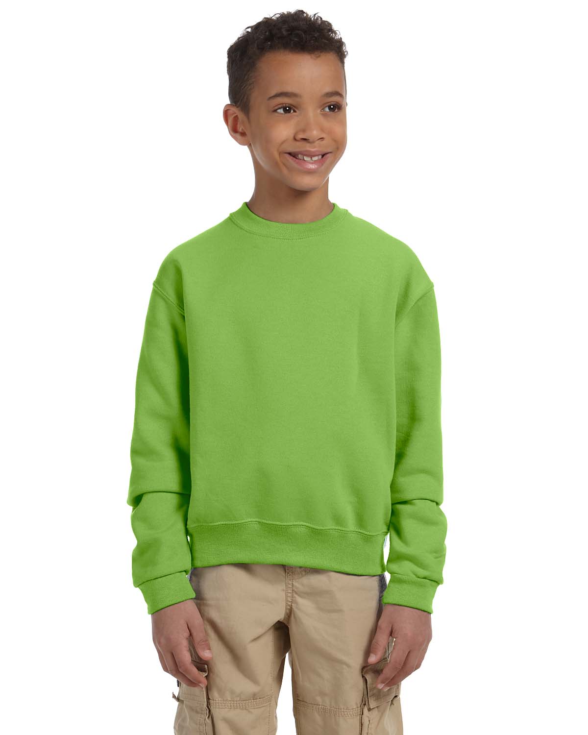 Jerzees 562B Youth NuBlend Crewneck Sweatshirt - Picture 16 of 24