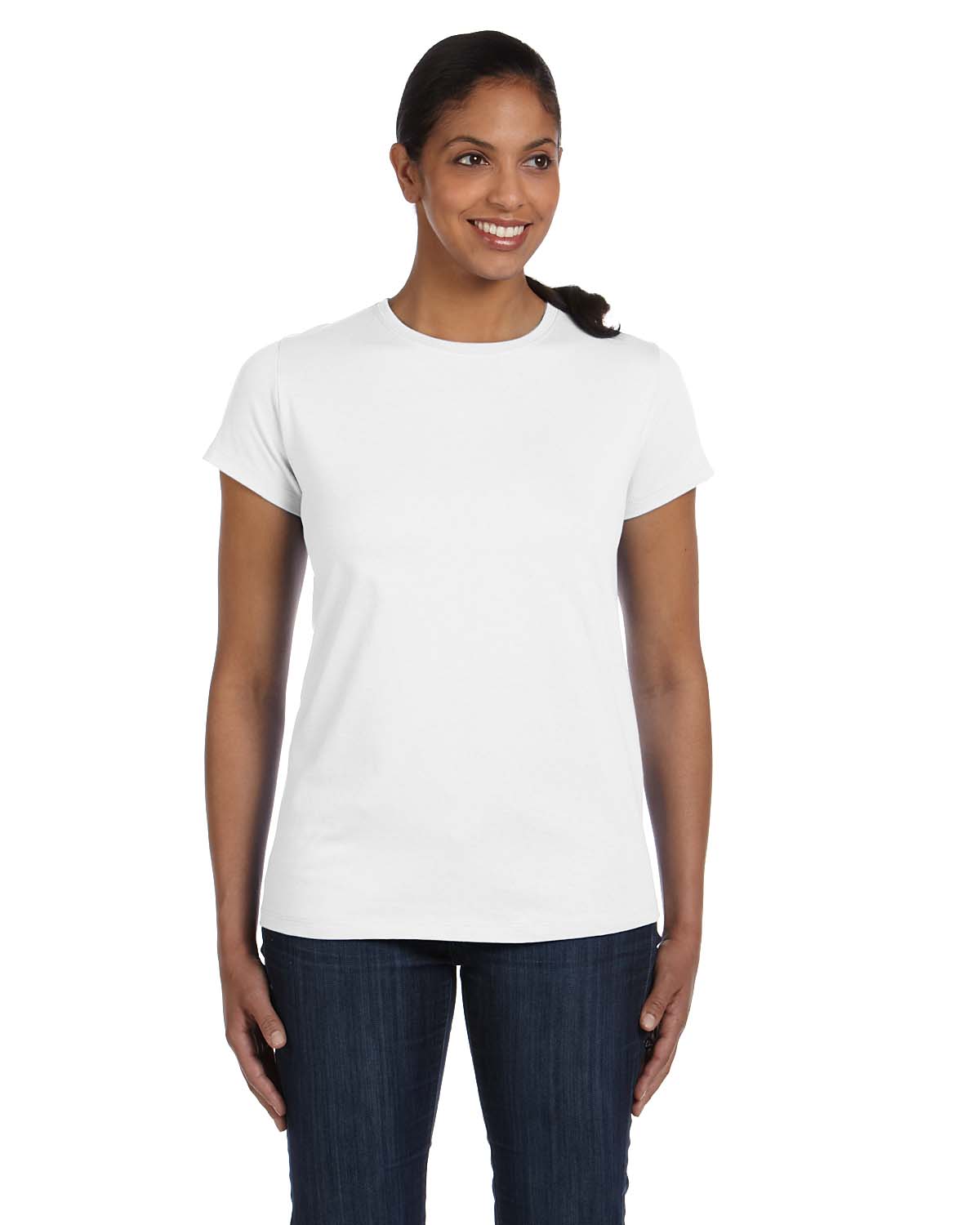Hanes Women Relaxed Fit Jersey Comfortsoft Crewneck T-Shirt,5680,S-3XL |  eBay