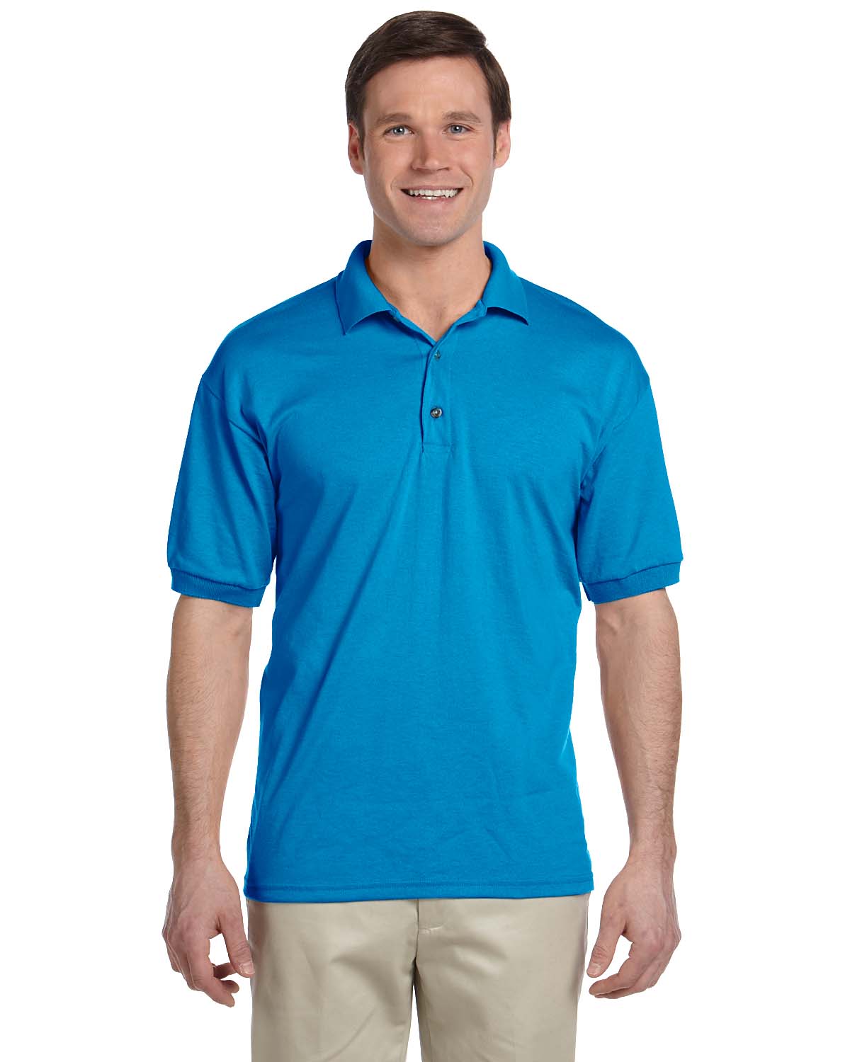 Gildan DryBlend Mens Polo Sport Shirt Jersey T-Shirt All Colors Size S-5XL  8800 