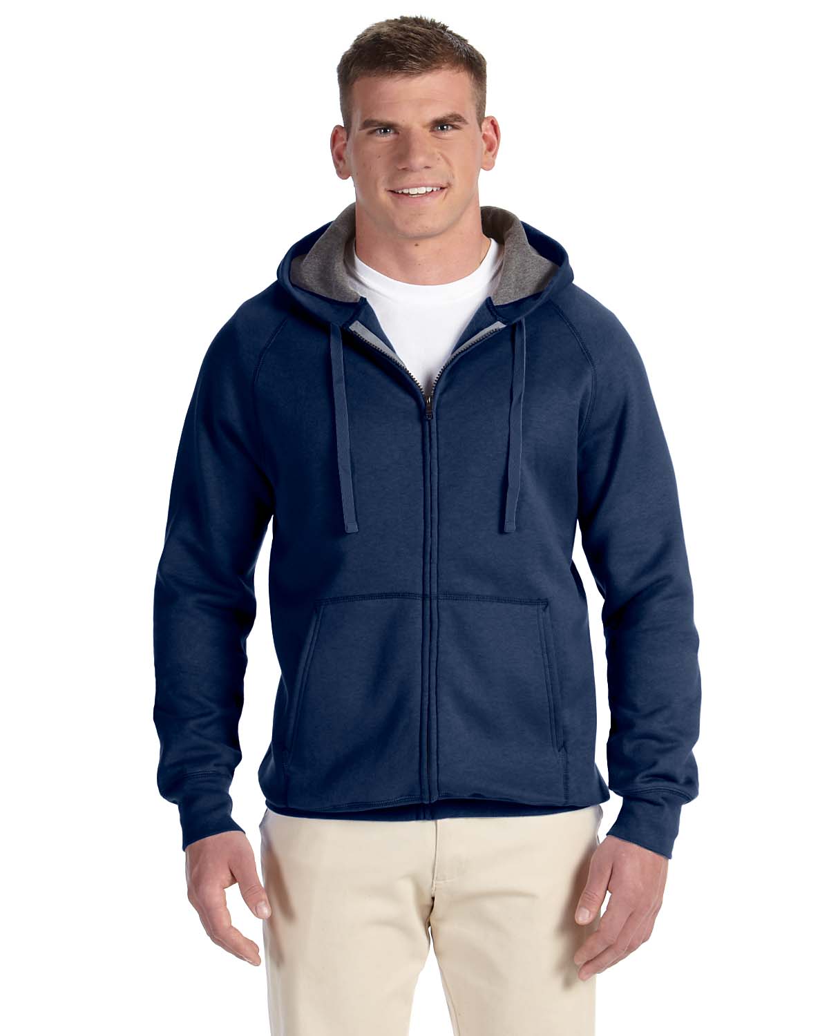 Hanes Men?s Nano Premium Lightweight Full Zip Hoodie | eBay