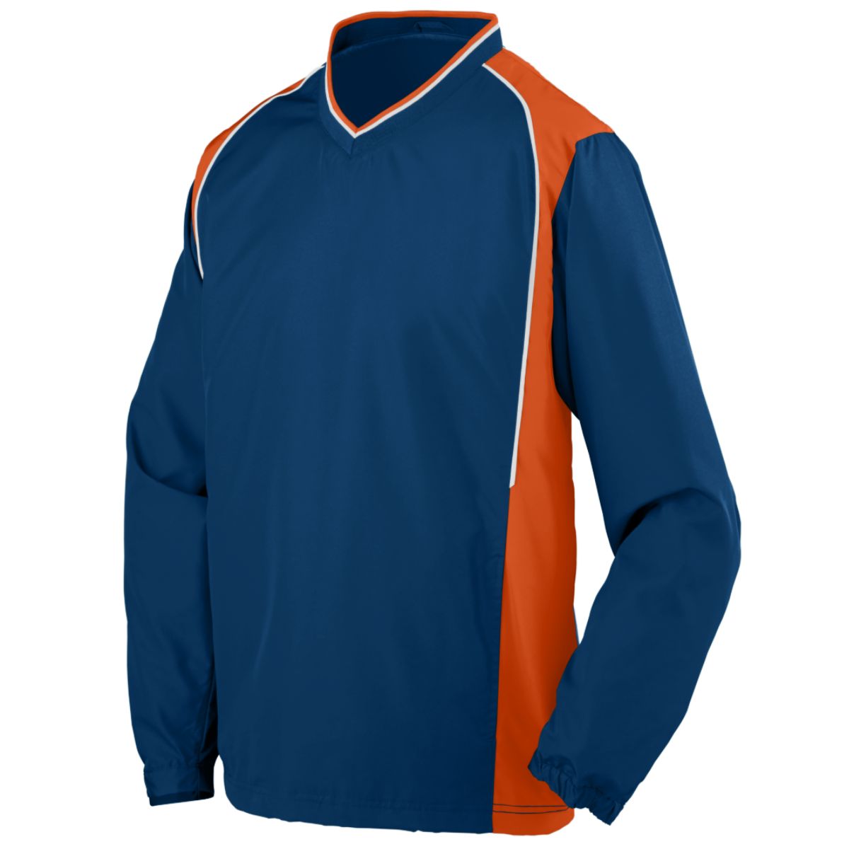 Augusta Sportswear Men's Front Pockets V Neck Pullover Winter Windshirt ...